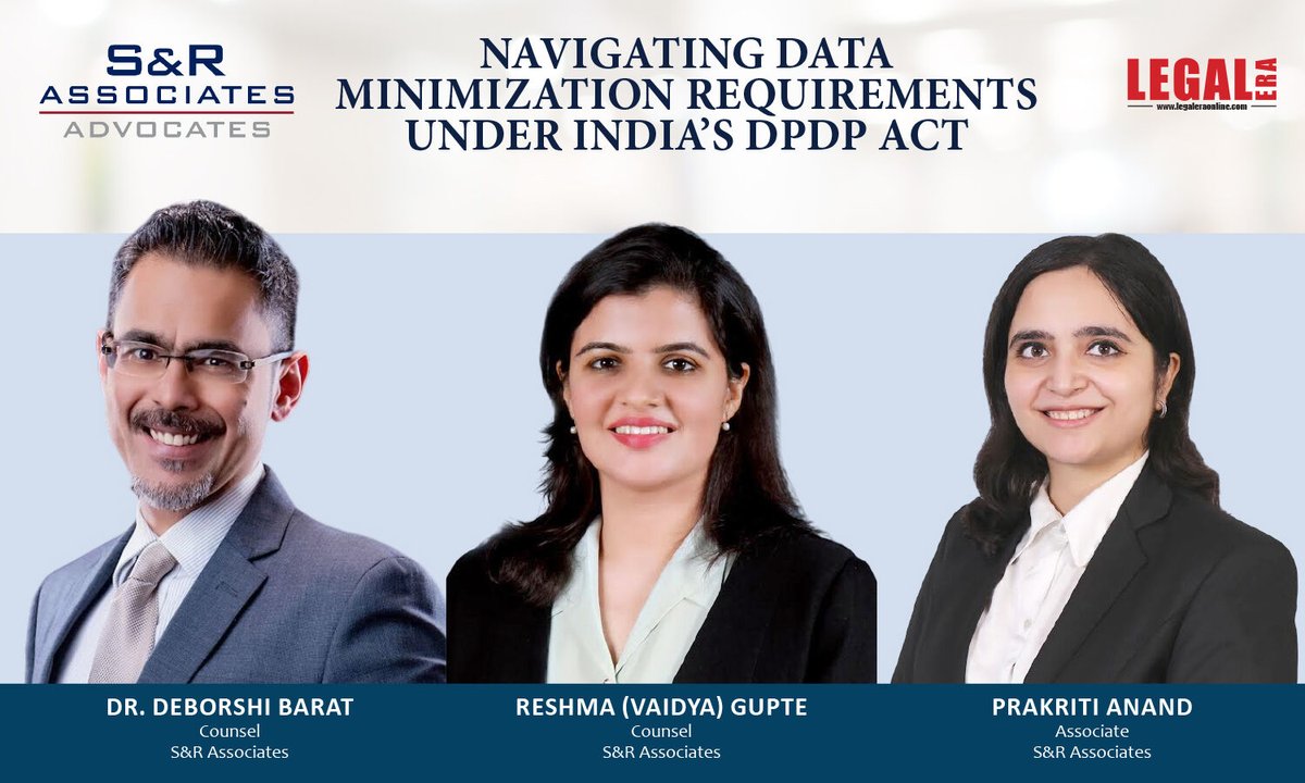 LegalEraGlobal's tweet image. { An Exclusive Article } : Navigating Data Minimization Requirements under India’s DPDP Act

Link to read full Article: legaleraonline.com/data-protectio…

#DataMinimization #DPDPAct #DataProtection #Compliance #LegalInsights #DataCompliance #DigitalPrivacy