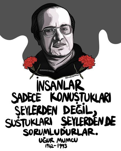Ne mutlu bize..
Cesurca dövüşmeyi ve ölümsüzlüğü anlattın..
#UgurMumcu