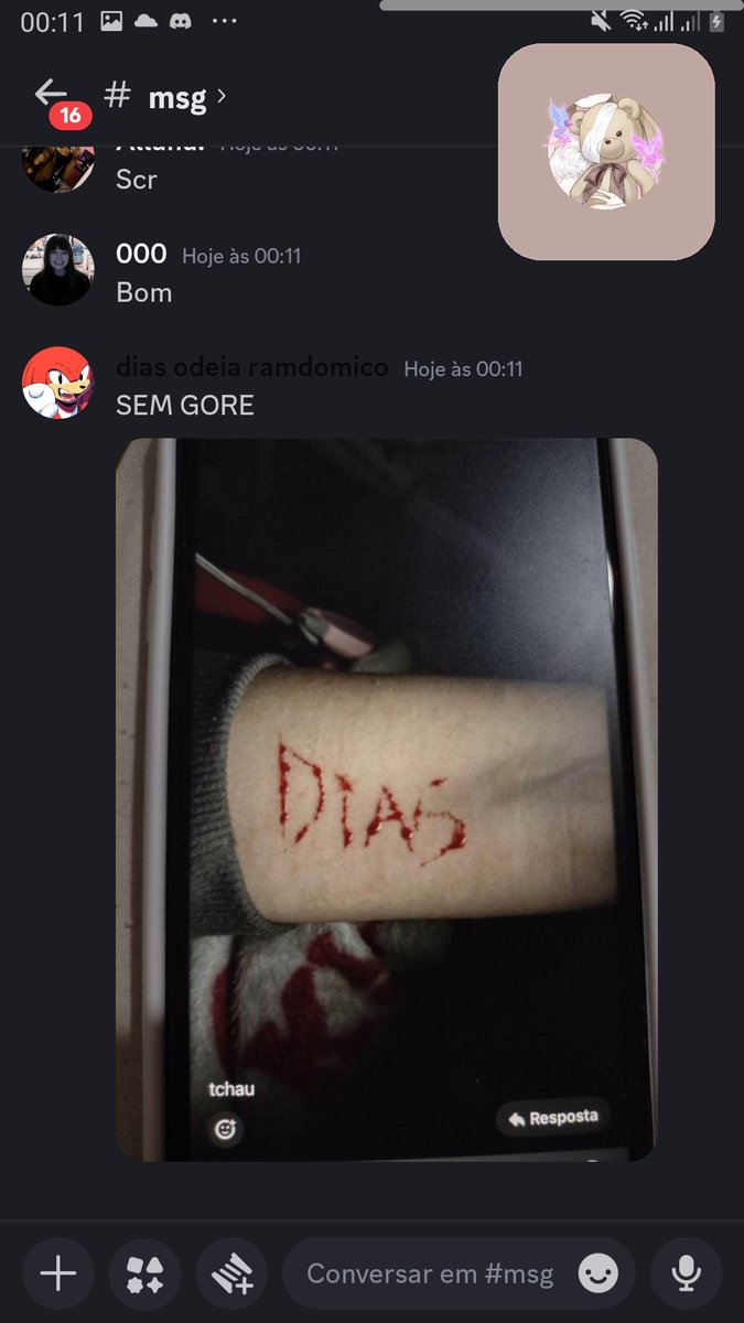 sysypakov's tweet photo. Vey eu tava na panela desse ansiedade do Discord e esse tipo de gente da medo real https://t.co/UOLqwJ6cap