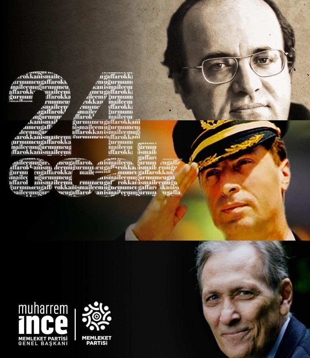 “Vurulduk Ey Halkım Unutma Bizi!”

Gazeteci yazar Uğur Mumcu’yu, siyasetçi ve devlet adamı İsmail Cem’i ve Diyarbakır Emniyet Müdürü Ali Gaffar Okkan’ı saygı ve rahmetle anıyorum.