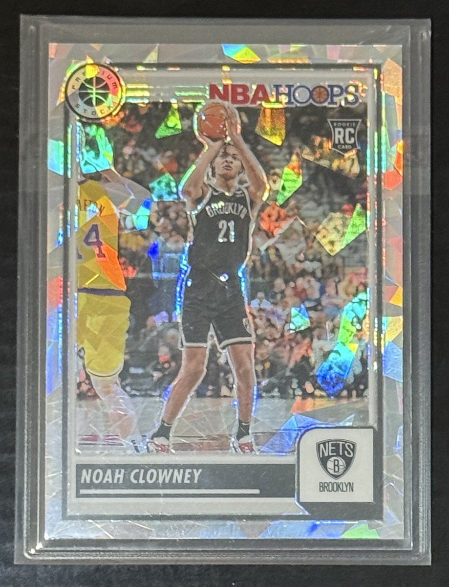 LukeTheDuke4009's tweet photo. Check out #NOAHCLOWNEY 2024-23 #Panini #Premium #Stock #SilverIce #Prizm #RC #243 #Nets #MT #Card https://t.co/HOcysFv00z #eBay via @eBay https://t.co/1421XjhldT