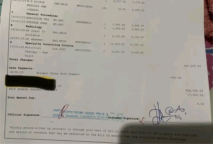 chepchumba_val's tweet image. From my inbox 
I Registered for SHIF/SHA immediately the government rolled it out and urged kenyans to register.
My employer has been remmitting religiously more than 10,000 monthly as my contribution to the TaifaCare.
Tuesday last week i was admitted at Agakhan Hospital ( Picโฆ