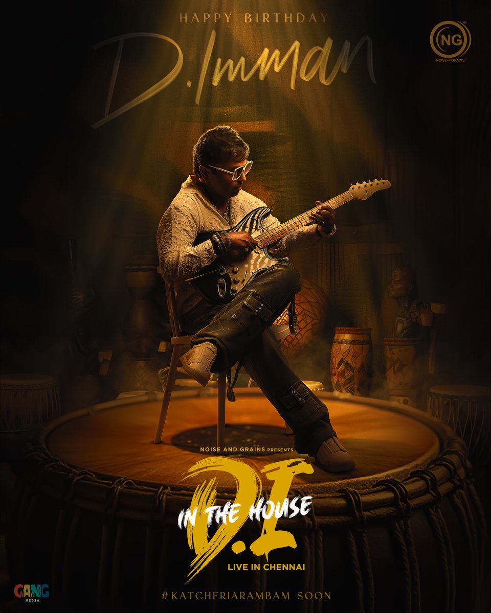 Noise And Grains (@noiseandgrains) on Twitter photo From Chartbusters To Soulful Melodies ๐คฉโก
Celebrating The Man Behind The
Melodies That Stay With Us Forever! ๐ถ๐
Wishing <a href="/immancomposer/">D.IMMAN</a> A Very Happy Birthday ๐๐
Big News Droppin Soon๐
Stay Tuned For The Grand Announcement ๐ฅต๐ฅ
<a href="/immancomposer/">D.IMMAN</a> <a href="/noiseandgrains/">Noise And Grains</a>
<a href="/karya2000/">Karthik Srinivas</a> From Chartbusters To Soulful Melodies ๐คฉโก
Celebrating The Man Behind The
Melodies That Stay With Us Forever! ๐ถ๐
Wishing <a href="/immancomposer/">D.IMMAN</a> A Very Happy Birthday ๐๐
Big News Droppin Soon๐
Stay Tuned For The Grand Announcement ๐ฅต๐ฅ
<a href="/immancomposer/">D.IMMAN</a> <a href="/noiseandgrains/">Noise And Grains</a>
<a href="/karya2000/">Karthik Srinivas</a>
