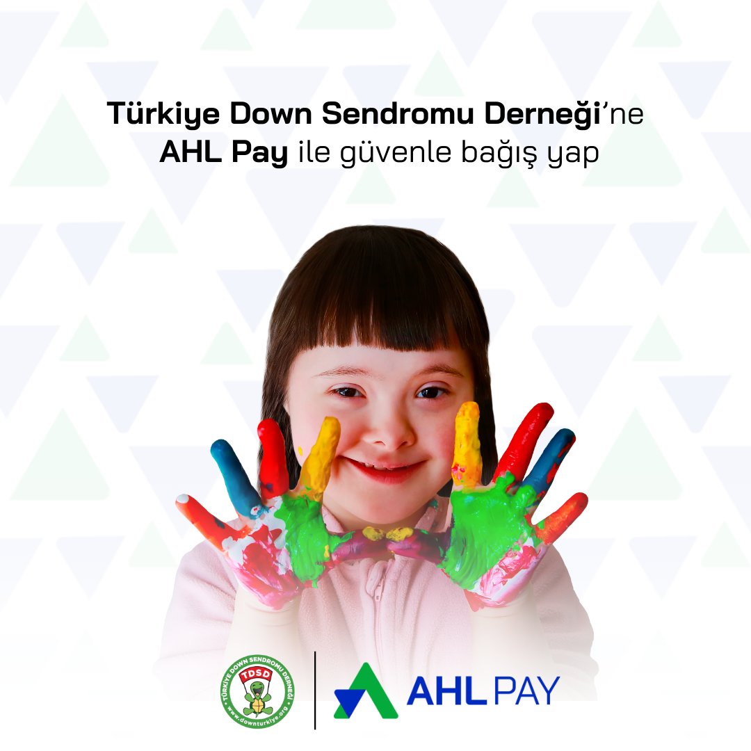 AHL Pay ile bağış yap, +1 hayata dokun 🐢💙💚

AHL Pay ile ister kendin ister sevdiklerin adına Türkiye Down Sendromu Derneği’ne güvenle bağış yapabilirsin.

<a href="/DownTurkiye/">Türkiye Down Sendromu Derneği</a> 

📲 ahlpay.com.tr/store

#AHLPay #DownTürkiye #Bağış #DownSendromu