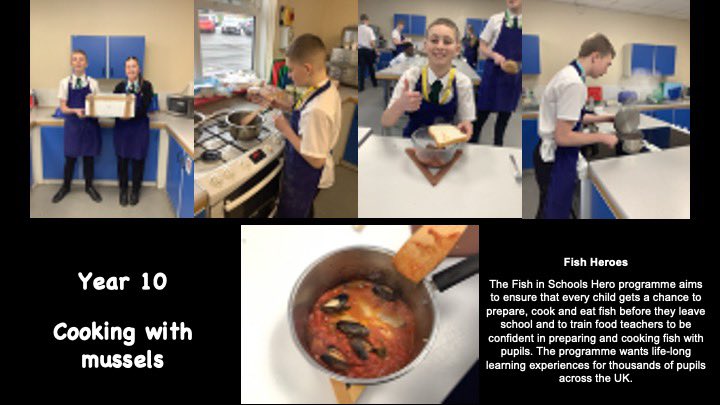deferrers's tweet photo. We were thrilled to receive this donation of fresh mussels from Fish Heroes! This incredible gift gave our Y10 students the chance to learn how to prepare, cook, &amp; enjoy seafood as part of their Food Technology studies. Thank you, @FishHeroes https://t.co/aC2NUQO9if