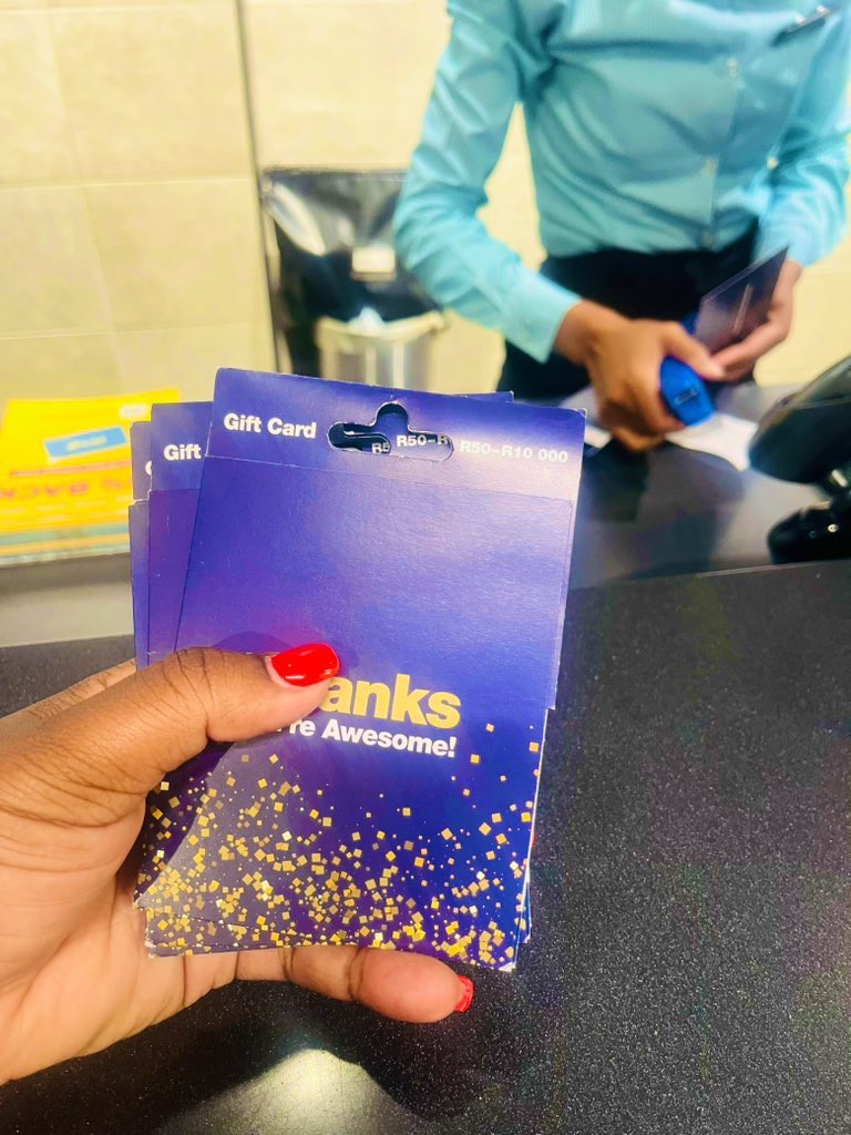 A little reminder. 

When you do your groceries this weekend, pick up any gift card at the till (free) and load with any amount of your choice. Try and load it monthly

We do it as a group and have one person keeping the cards. To be released at the end of November. Pick N pay,