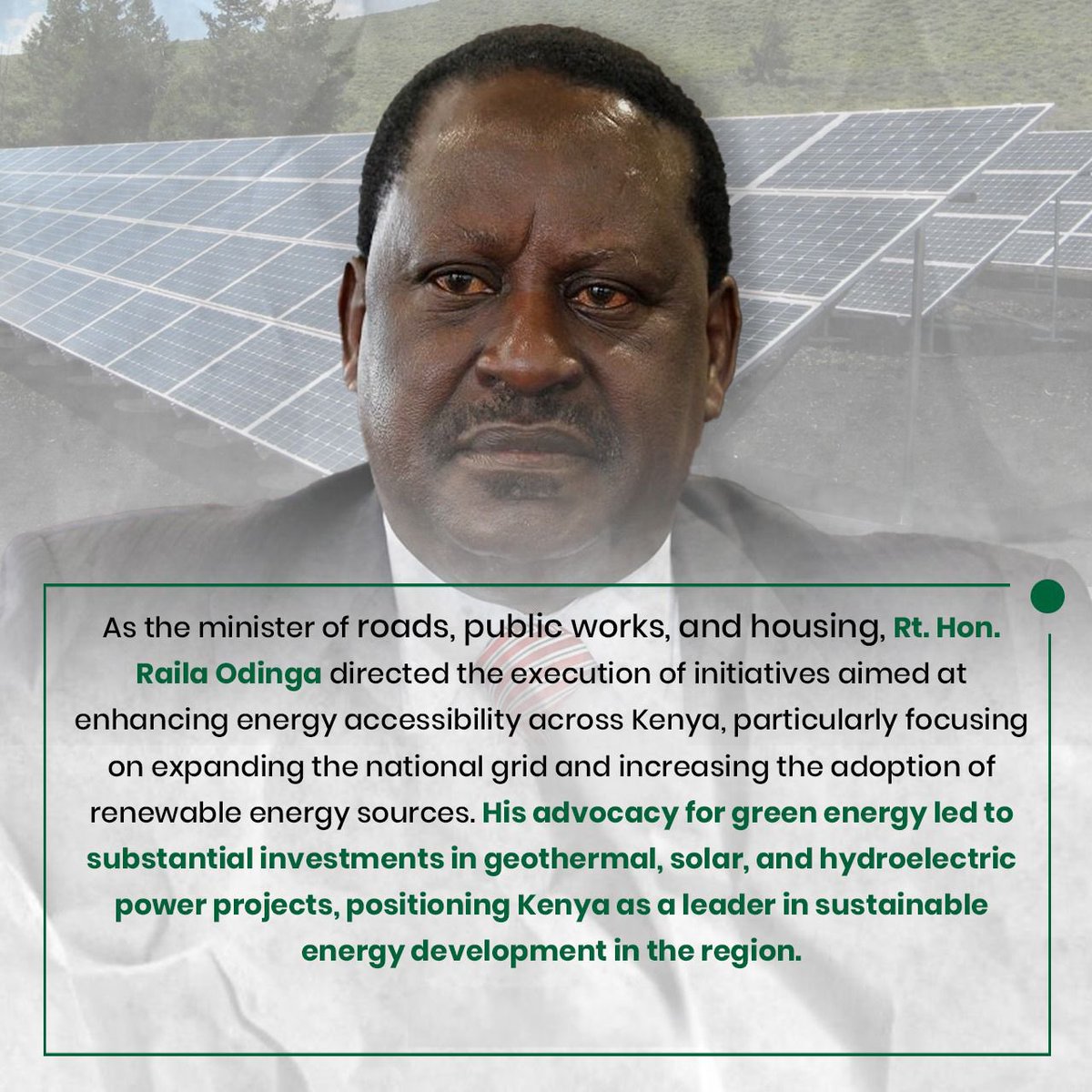 Ambassador Thuku🇰🇪 (@diplomat_thuku) on Twitter photo The quality of <a href="/RailaOdinga/">Raila Odinga</a> ‘s workmanship is seen in the infrastructures he implemented while serving as the roads and housing minister.Examples are some of the roads, infrastructures around Nairobi, still standing strong, good quality & perfect.
#TheAfricanLion The quality of <a href="/RailaOdinga/">Raila Odinga</a> ‘s workmanship is seen in the infrastructures he implemented while serving as the roads and housing minister.Examples are some of the roads, infrastructures around Nairobi, still standing strong, good quality & perfect.
#TheAfricanLion