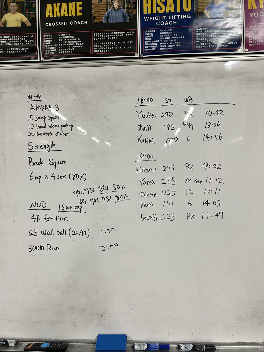 changum_14's tweet photo. CROSSFIT 肥前
Wall Ball 25x4
RXで初クリア https://t.co/ZcEVe8eC6S