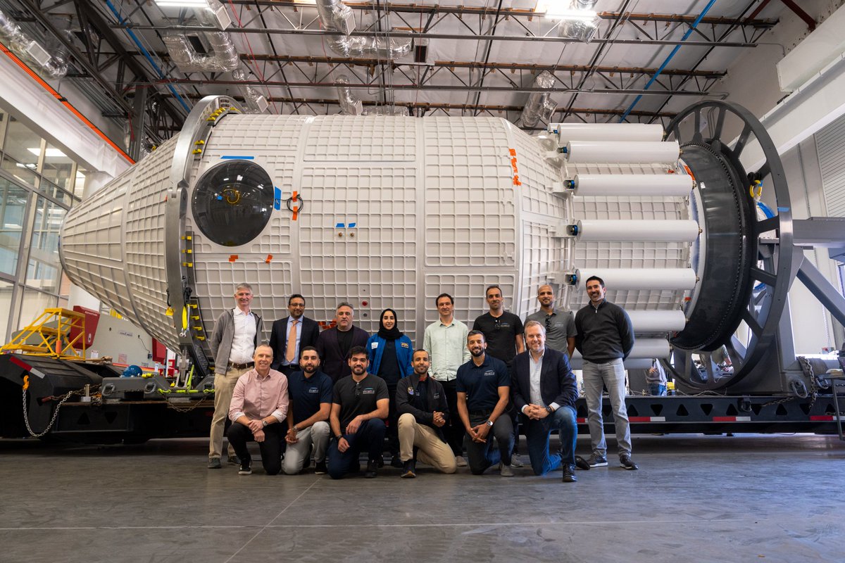 Together with my MBRSC colleagues and astronauts, I visited <a href="/vast/">Vast</a>, a company specialising in building space stations, in Los Angeles. Glad to meet <a href="/JedMcCaleb/">Jed McCaleb</a>, Founder and Board Chair, and @Maxhaot, CEO, and learn about their projects for the future of space exploration. Our