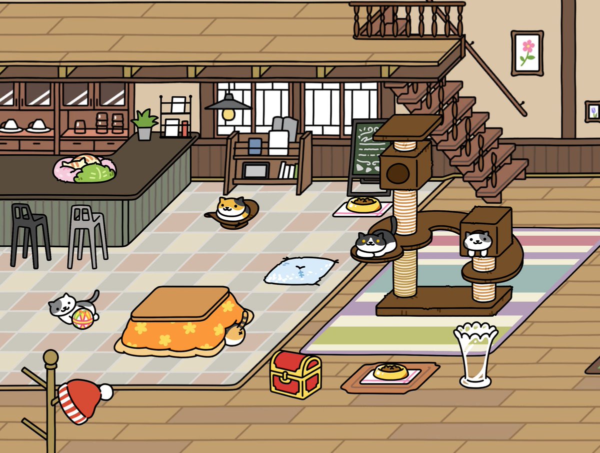 purine_cat's tweet photo. にわさきに遊びにきてね！→https://t.co/8dW6yhEcxt
※アプリを持っていない人はこちら→https://t.co/1WCc8YErK8
#ねこあつめ #ねこあつめ２
#ねこあつめ2にわさき紹介 https://t.co/g2N1cr2Qhh