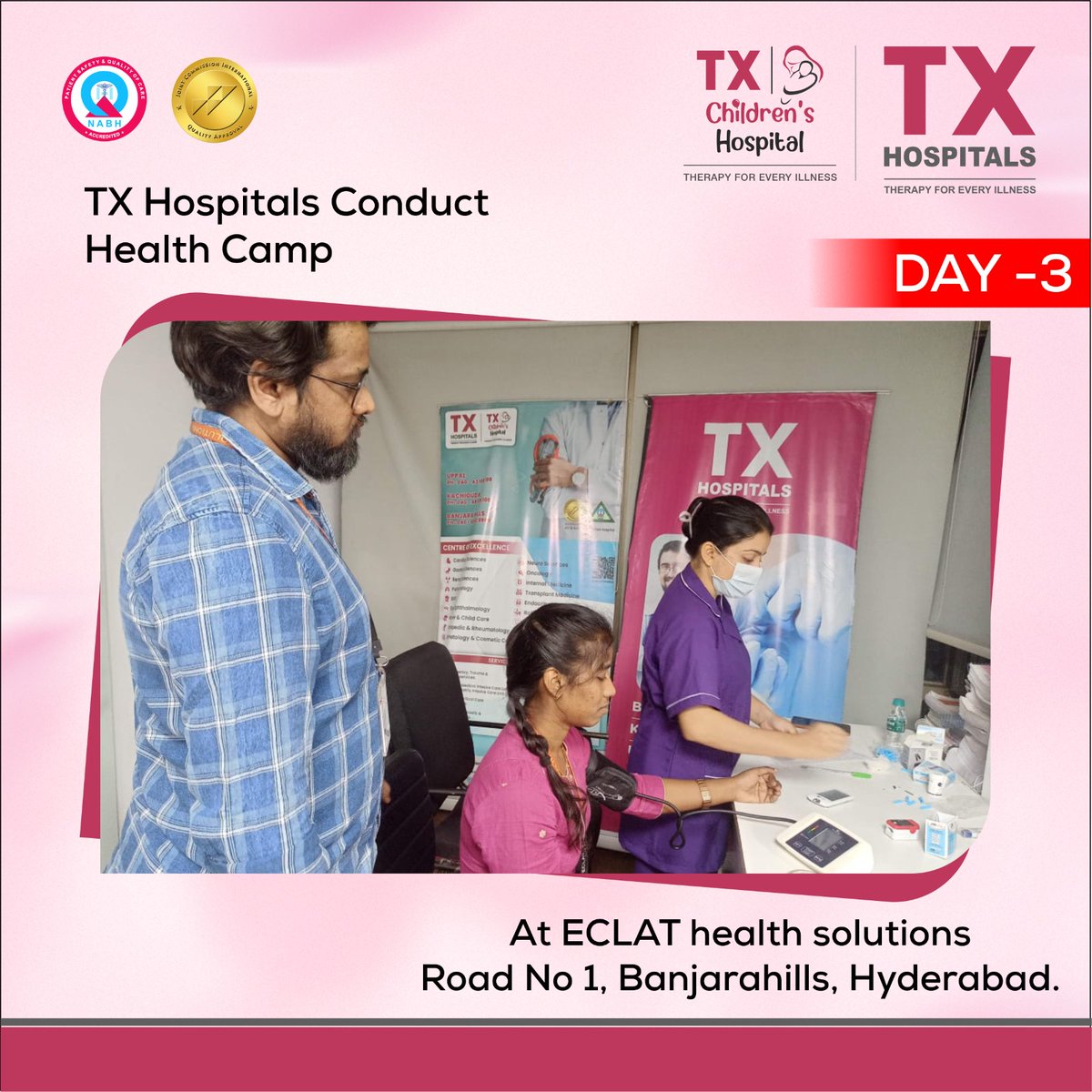 txhospitals's tweet image. 𝐃𝐚𝐲 𝟑 𝐨𝐟 𝐓𝐗 𝐇𝐨𝐬𝐩𝐢𝐭𝐚𝐥𝐬&apos; 𝐡𝐞𝐚𝐥𝐭𝐡 𝐜𝐚𝐦𝐩 𝐚𝐭 𝐄𝐜𝐥𝐚𝐭 𝐇𝐞𝐚𝐥𝐭𝐡 𝐒𝐨𝐥𝐮𝐭𝐢𝐨𝐧𝐬 𝐰𝐚𝐬 𝐚 𝐬𝐮𝐜𝐜𝐞𝐬𝐬! 𝐓𝐡𝐚𝐧𝐤𝐬 𝐭𝐨 𝐚𝐥𝐥 𝐰𝐡𝐨 𝐣𝐨𝐢𝐧𝐞𝐝. 
𝐒𝐭𝐚𝐲 𝐭𝐮𝐧𝐞𝐝 𝐟𝐨𝐫 𝐦𝐨𝐫𝐞! 🩺🙌

#txhospitals💙 #TXHospitals 💙 #EclatHealthSolutions