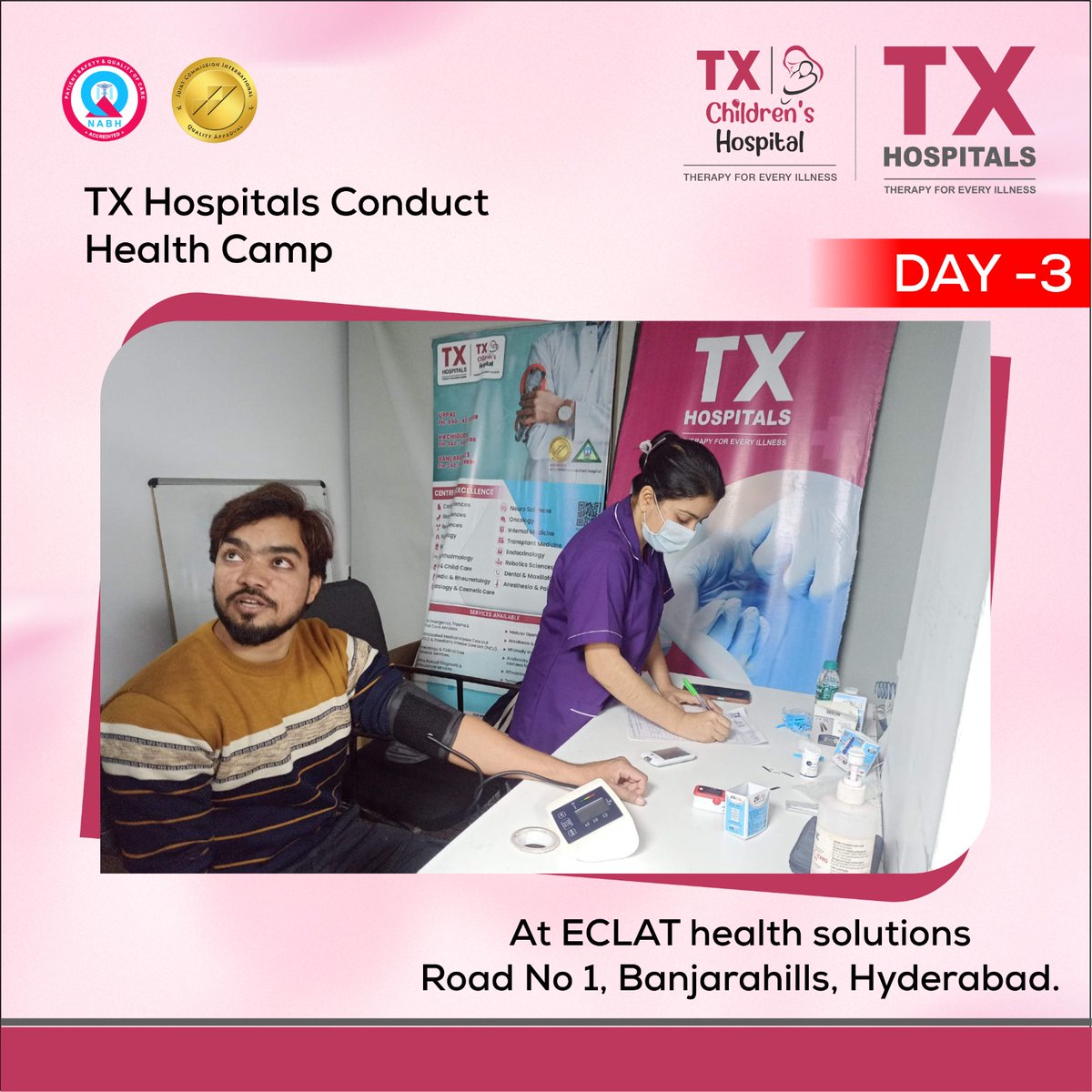 txhospitals's tweet image. 𝐃𝐚𝐲 𝟑 𝐨𝐟 𝐓𝐗 𝐇𝐨𝐬𝐩𝐢𝐭𝐚𝐥𝐬&apos; 𝐡𝐞𝐚𝐥𝐭𝐡 𝐜𝐚𝐦𝐩 𝐚𝐭 𝐄𝐜𝐥𝐚𝐭 𝐇𝐞𝐚𝐥𝐭𝐡 𝐒𝐨𝐥𝐮𝐭𝐢𝐨𝐧𝐬 𝐰𝐚𝐬 𝐚 𝐬𝐮𝐜𝐜𝐞𝐬𝐬! 𝐓𝐡𝐚𝐧𝐤𝐬 𝐭𝐨 𝐚𝐥𝐥 𝐰𝐡𝐨 𝐣𝐨𝐢𝐧𝐞𝐝. 
𝐒𝐭𝐚𝐲 𝐭𝐮𝐧𝐞𝐝 𝐟𝐨𝐫 𝐦𝐨𝐫𝐞! 🩺🙌

#txhospitals💙 #TXHospitals 💙 #EclatHealthSolutions
