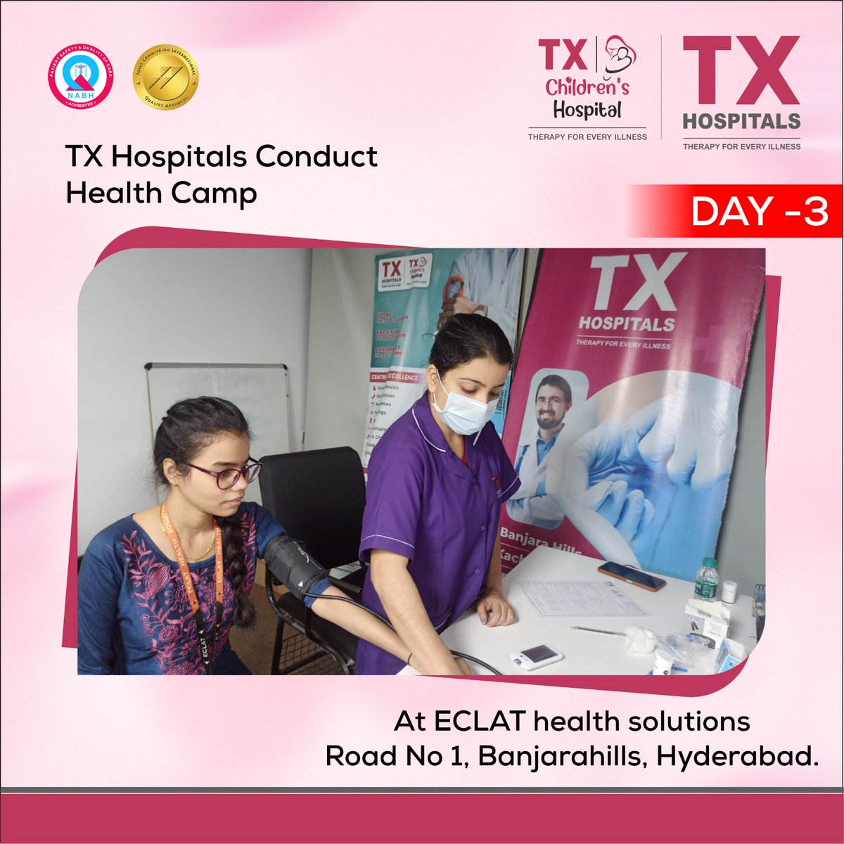 txhospitals's tweet image. 𝐃𝐚𝐲 𝟑 𝐨𝐟 𝐓𝐗 𝐇𝐨𝐬𝐩𝐢𝐭𝐚𝐥𝐬&apos; 𝐡𝐞𝐚𝐥𝐭𝐡 𝐜𝐚𝐦𝐩 𝐚𝐭 𝐄𝐜𝐥𝐚𝐭 𝐇𝐞𝐚𝐥𝐭𝐡 𝐒𝐨𝐥𝐮𝐭𝐢𝐨𝐧𝐬 𝐰𝐚𝐬 𝐚 𝐬𝐮𝐜𝐜𝐞𝐬𝐬! 𝐓𝐡𝐚𝐧𝐤𝐬 𝐭𝐨 𝐚𝐥𝐥 𝐰𝐡𝐨 𝐣𝐨𝐢𝐧𝐞𝐝. 
𝐒𝐭𝐚𝐲 𝐭𝐮𝐧𝐞𝐝 𝐟𝐨𝐫 𝐦𝐨𝐫𝐞! 🩺🙌

#txhospitals💙 #TXHospitals 💙 #EclatHealthSolutions