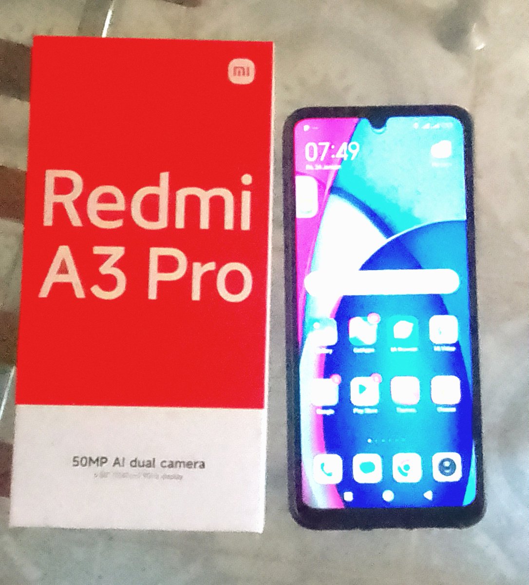 CaizStore's tweet photo. The Xiaomi A3 Pro is the newest addition to the Xiaomi family, and it's here to redefine what a smartphone can do. 
With its powerful hardware and cutting-edge software, it's packed with features that will take your smartphone experience to the next level. Experience the power of the Xiaomi A3 Pro today – upgrade your smartphone game and discover a whole new world of possibilities!
Xiaomi Redmi A3 Pro Features
Sim: Dual SIM
Operating system: Android 14
Network: LTE
Battery:Li-Po 5160 mAh
Display: 6.88 inches
Camera: 50 MP
https://t.co/eTwSIGeFZz