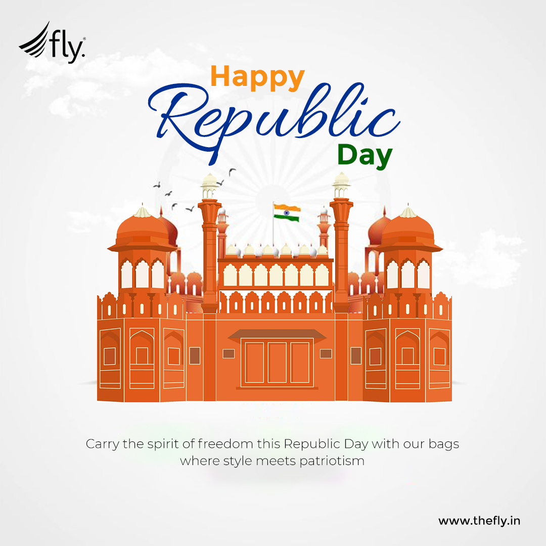 FlyLuggage's tweet photo. This Republic Day, carry the essence of freedom and pride with Fly India!

🌟 Happy Republic Day to all!

#republicday #flyindia #prideineverystep #stylethatinspires #luggagegoals #travelessentials #adventureready #travelwithease #stylishtravel https://t.co/qTQSgtFh0C