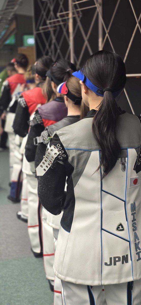 riflesports_jp's tweet photo. 2025H&amp;Nカップ　ミュンヘンにて、エアライフル女子　野畑美咲選手(明治大学)が、本選得点633.7点(日本記録)で2位通過、ファイナル4位となりました🇯🇵

https://t.co/MrccjsjwWv

＠misaki_24680 
＠riflesports_jp 
＠Meiji_Univ_koho https://t.co/ABUvjnhfMK