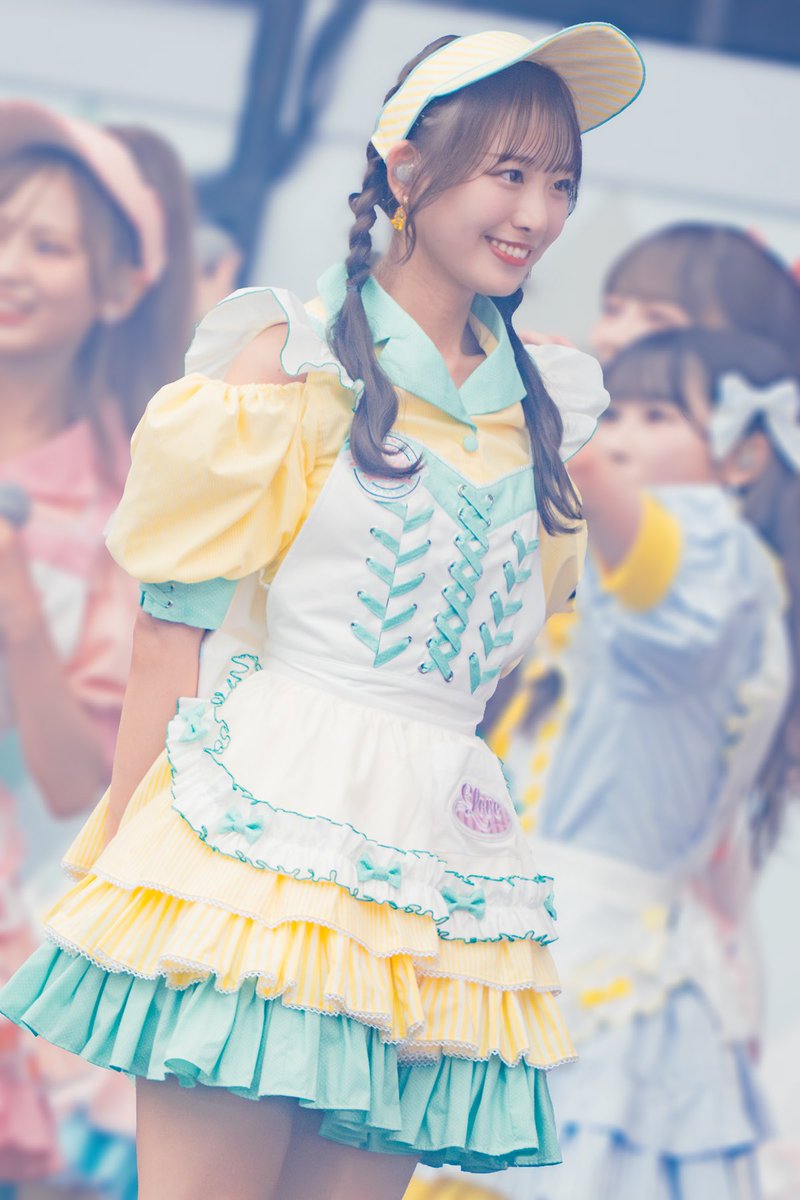瀧脇笙古 直筆 ダイナー衣装 今週末のリリイベはダイナー衣装！！ #瀧脇笙古 #イコラブ