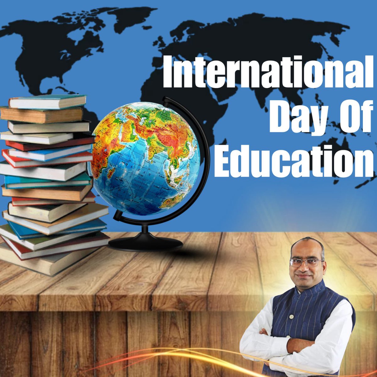 SujeetKOfficial's tweet photo. Education empowers minds and transforms futures.
On this #InternationalDayofEducation , letโs celebrate the power of learning and commit to making it accessible to everyone, everywhere.
#EducationForAll #LearningTransforms https://t.co/zJ0ej8Fuxd