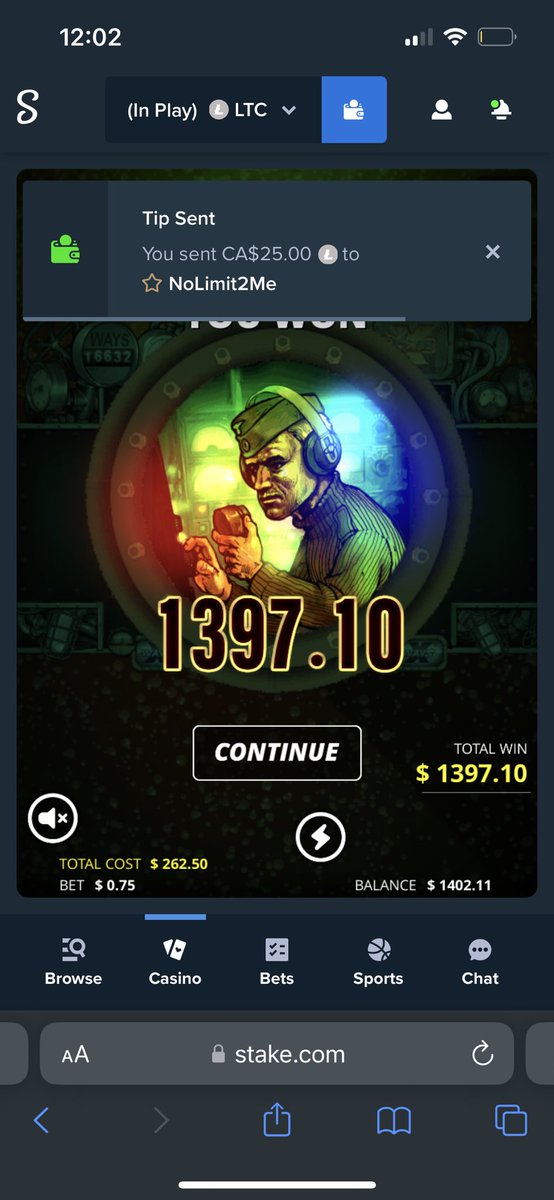 We went to WAR with dad boot was down $1.2k and last all in we won it back, enjoy the $25!!