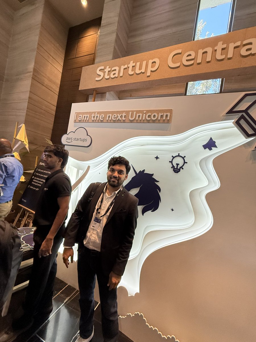 pushpakkacholia's tweet photo. Attending AWS AI conclave
#AWSAIConclave #StartupCentral https://t.co/BOHnYhB1O3
