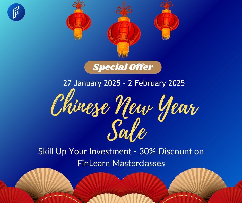 FinLearnMY's tweet photo. Lebih bernilai dari Ang Pow biasa: Diskaun 30% untuk semua kursus Masterclass!

Berita baik untuk anda semua!

Bersempena dengan sambutan Tahun Baru Cina ini, FinLearn ingin berikan diskaun sehingga 30% bagi setiap kursus Masterclass yang ada. https://t.co/8aCMF6AgmM