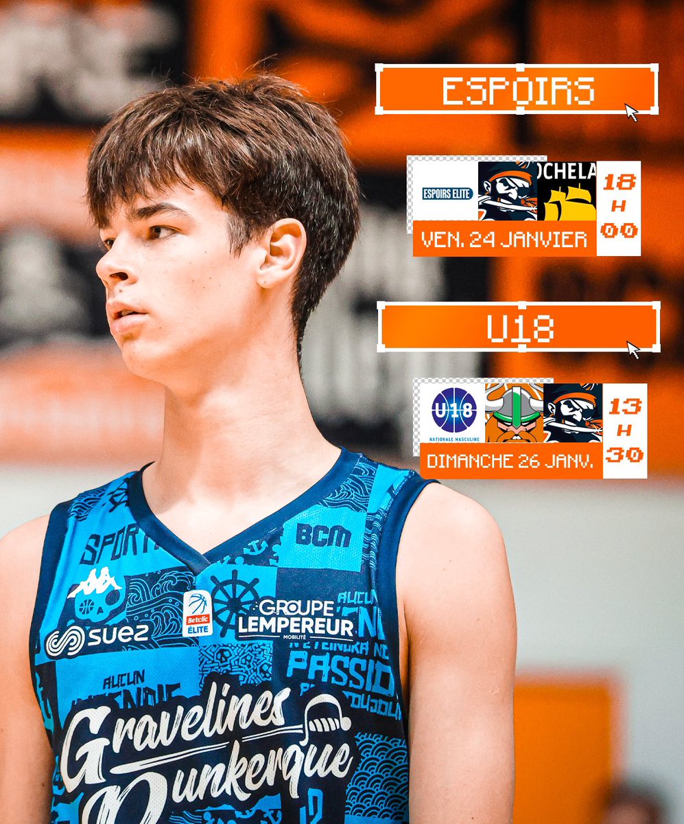BCMBasket's tweet photo. Un week-end important pour le Centre de Formation ! 📆
La réception du @SR_Rupella pour nos #Espoirs aujourd’hui et un #Opalico décisif pour nos #U18 ce dimanche 😤
#TousBCM https://t.co/C4yvDnLJL5