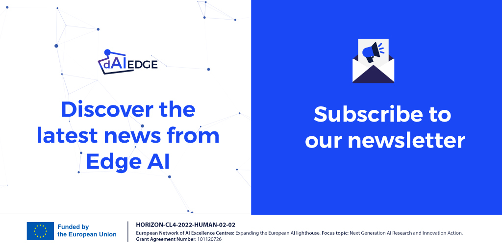 🚀 Our fourth #newsletter is ALMOST ready 🔥🎯

👉 Short e-courses, webinars, workshops
👉 Hackathons and launch events
👉 International Congresses and Conferences
👉 Award-winning papers

And much more ❗ 🤩

😉 #Subscribe here: daiedge.us12.list-manage.com/subscribe?u=48…