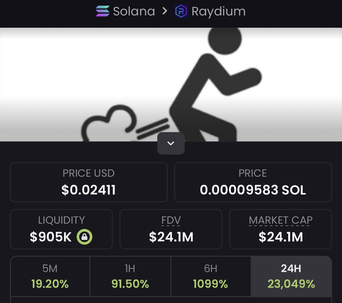 moonlobstar's tweet photo. 66.7x Profit bagged on $FART yesterday via TG.💰

$361k- $24.1M Market Cap snipped on my TG. 

Thank you $FART 🤝

Don’t get left behind. Dm to Join the community where gains happen daily. 

#Fart #solana #memecoin https://t.co/9hzx7PYJ5c