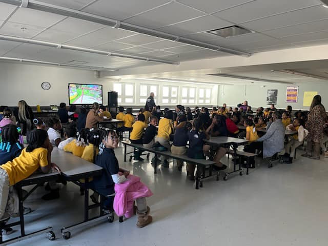 The Cleveland Police Dept's Community Relations Officers continue to work hard to educate our children with firearms safety. This past week, they visited a local school and taught “Eddie Eagle” -a gun safety course design for children.