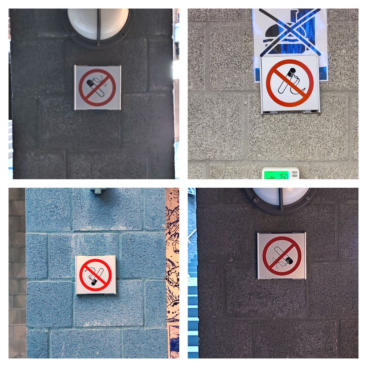 Koen_VdE's tweet image. Smoking prohibited... no matter which direction you are doing it in!

#informationdesign #icons