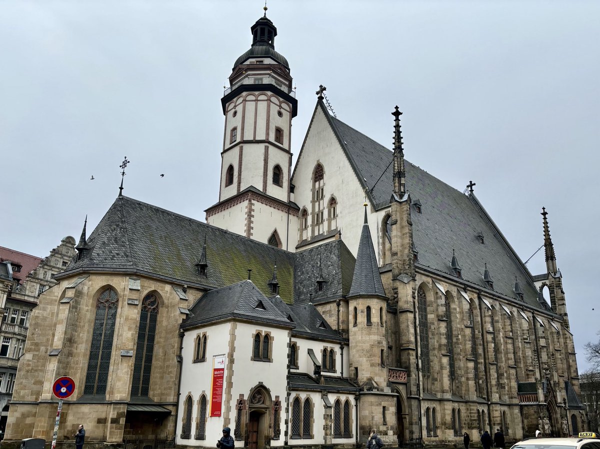 🎶 Very excited to be singing at ‘Bach’s Church’ ( Thomaskirche ) in Leipzig today and tomorrow with ⁦⁦<a href="/EnglishChoir/">English Choir Berlin</a>⁩