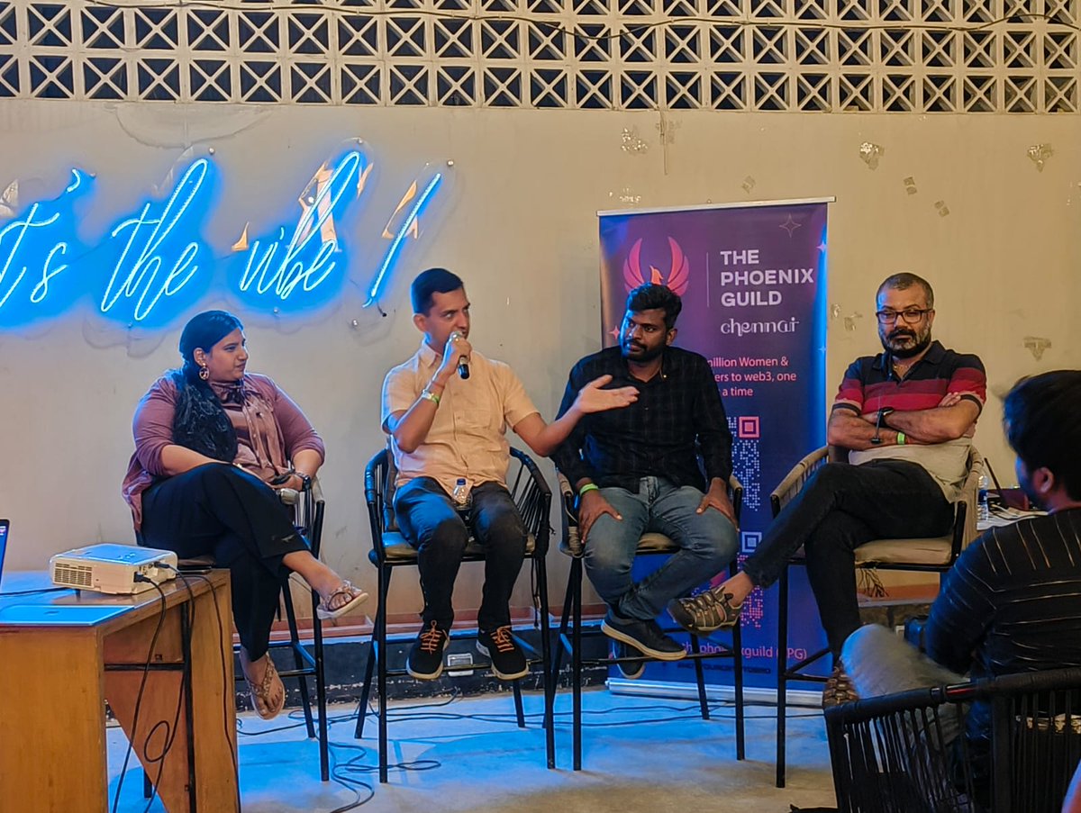 Vishal ๐ (@vishalaakash18) on Twitter photo Just dropped into #BitscrunchDiscover '25, the energy was electric! โจ Such insightful conversations and incredible minds. The panel discussions were fantastic, and <a href="/VijayPravinM/">Vijay | bitsCrunch - $BCUT</a> 's keynote was truly inspiring. Yet another fantastic event by <a href="/TPG_Chennai/">TPG Chennai Chapter</a> !
#TPG #bitscrunch Just dropped into #BitscrunchDiscover '25, the energy was electric! โจ Such insightful conversations and incredible minds. The panel discussions were fantastic, and <a href="/VijayPravinM/">Vijay | bitsCrunch - $BCUT</a> 's keynote was truly inspiring. Yet another fantastic event by <a href="/TPG_Chennai/">TPG Chennai Chapter</a> !
#TPG #bitscrunch