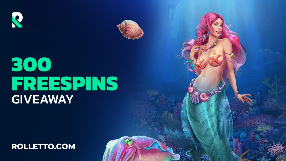 RollettoWorld's tweet photo. 🎉 300 FREE SPINS GIVEAWAY! 🎰

🌊 Dive into the treasures of "Mermaid's Diamond" on Rolletto and uncover magical wins! 🐚✨

Follow @RollettoWorld 🔁 RT, and ❤️ this post to join the adventure! 🌟 https://t.co/7WbJc5N9z3