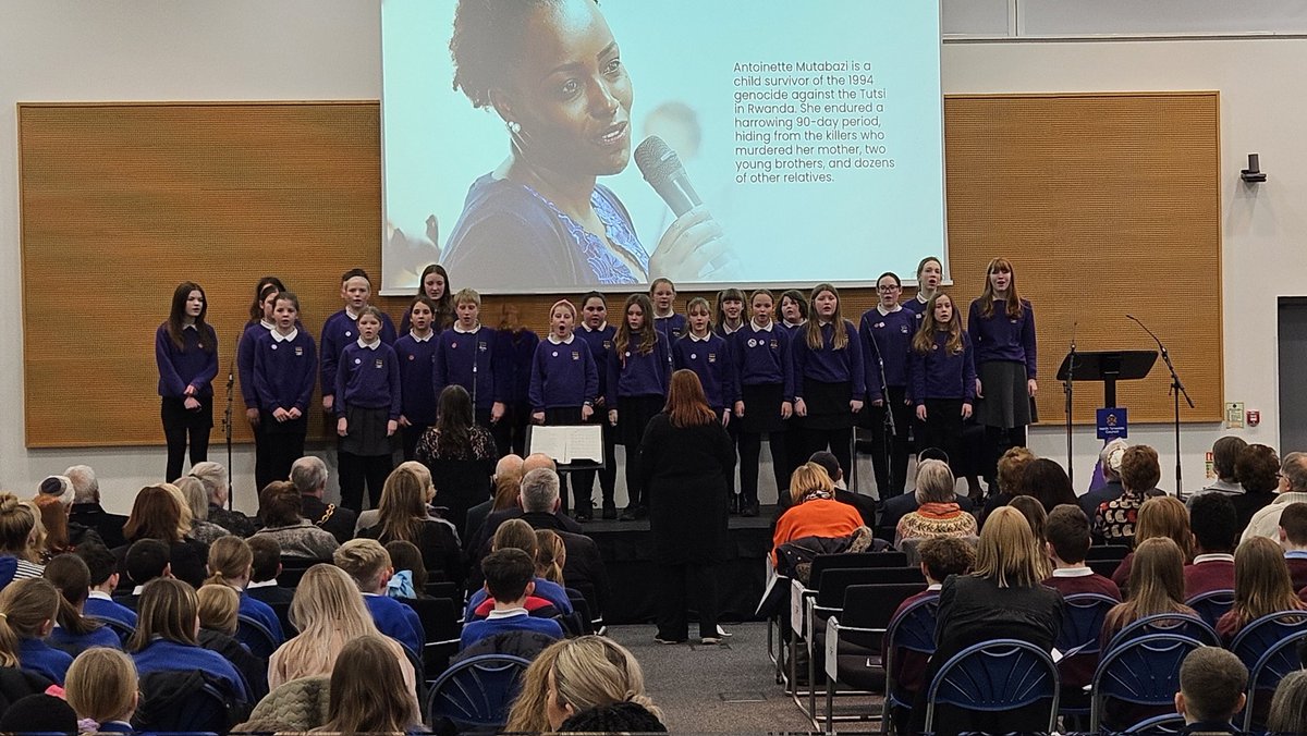MBMS_Choir's tweet image. For our first performance of 2025, we had the opportunity to perform as part of @NTCouncilTeam's Holocaust Memorial Day. This was an extremely moving opportunity. Huge well done to all those involved for making it such a special event! #HolocaustMemorialDay
