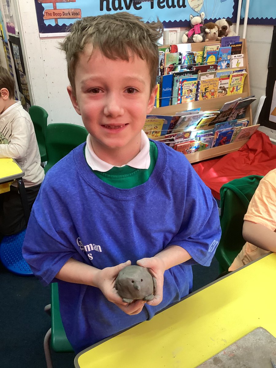 whcps's tweet photo. Year 2 have been enjoying Art in a Day today. We have been learning all about Andy Goldsworthy. We looked at some of his land art sculptures and created our own penguin sculptures using clay #whcyear2 #whcart https://t.co/qC12mthp0n