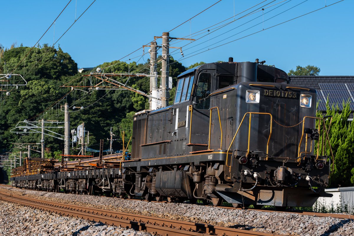 JR九州のDE10-1753が廃車回送されたという報を受けびっくりしています