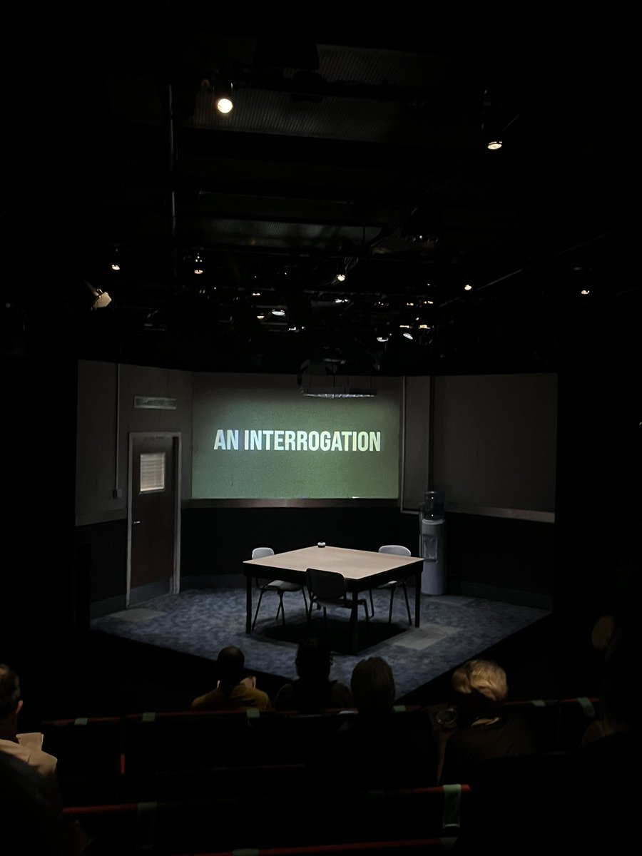 After a sell out run in Edinburgh, <a href="/JARArmitage/">Jamie Armitage</a> has heightened and developed An Interrogation, now <a href="/Hamps_Theatre/">Hampstead Theatre</a>, into a production that produces slick direction, a formidable cast, with suspense in performance carefully constructed in the form of Dan Light’s video design 👏