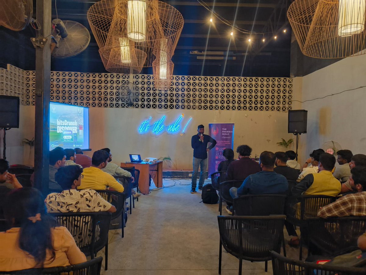 VishalAakash18's tweet image. Just dropped into #BitscrunchDiscover &apos;25, the energy was electric! ✨ Such insightful conversations and incredible minds. The panel discussions were fantastic, and @VijayPravinM &apos;s keynote was truly inspiring.  Yet another fantastic event by @TPG_Chennai ! 

#TPG #bitscrunch