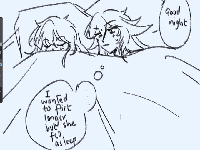 in honour of eimiko 2025 here's a doodle of them from priv happy eimiko day everyone!!! 
