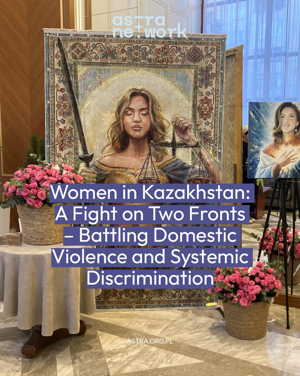 Women in Kazakhstan face rampant domestic violence, systemic discrimination, and societal stigma, with little legal protection. Shelters are scarce, and cultural norms silence victims. Read the full article by <a href="/michalina_kowol/">Michalina Kowol</a> here shorturl.at/Sj6KU

 #EndViolence