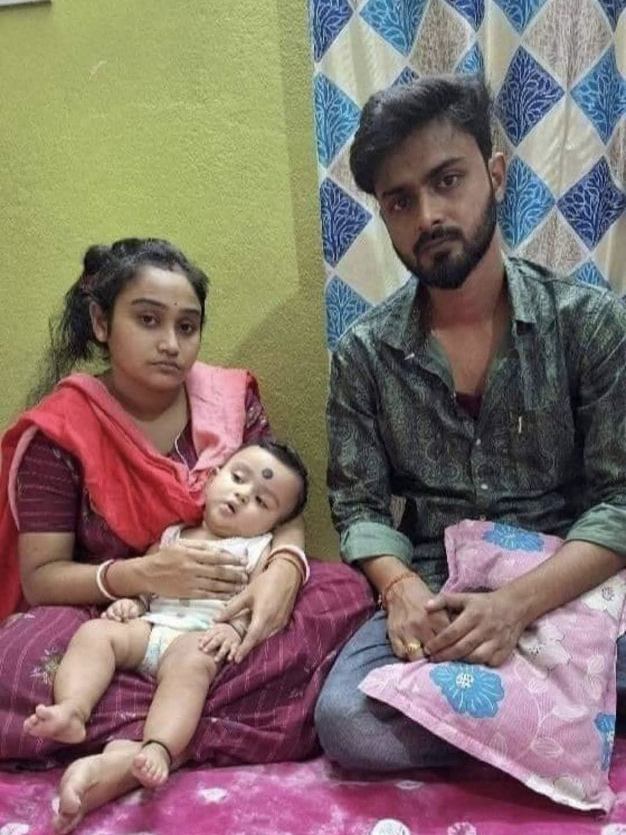 Djkidz96's tweet photo. Urgent help needed for 2-year-old Asmika Das from Ranaghat, Nadia, suffering from Spinal Muscular Atrophy (SMA). She needs ₹16 crore ($1.9M) for life-saving treatment. @MrBeast, your kindness can give her a second chance at life. Please help! 🙏

#SaveAsmika #SMAAwareness https://t.co/OUm0QYiScg