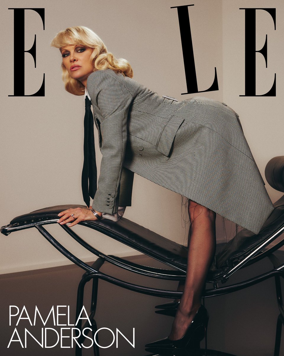 Pamela Anderson dazzles on our <a href="/ELLEmagazine/">ELLE Magazine (US)</a> digital cover!