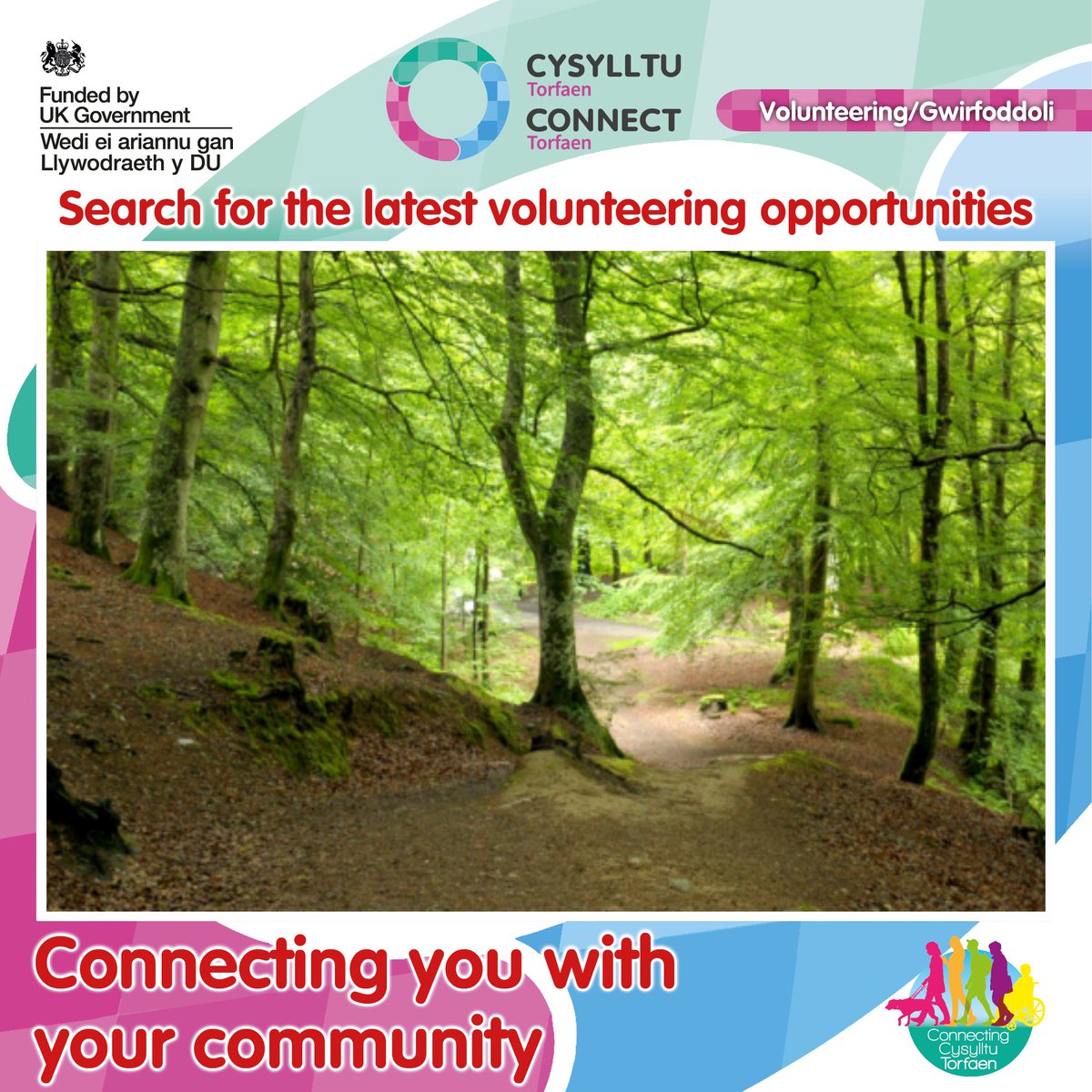 Love the Great Outdoors? 🌳

Blaen Bran Woodland is looking for enthusiastic volunteers to help manage a  beautiful woodland area in Cwmbran.

Get involved in a variety of activities like track and waterway maintenance, fencing, planting, felling, and brushcutting.