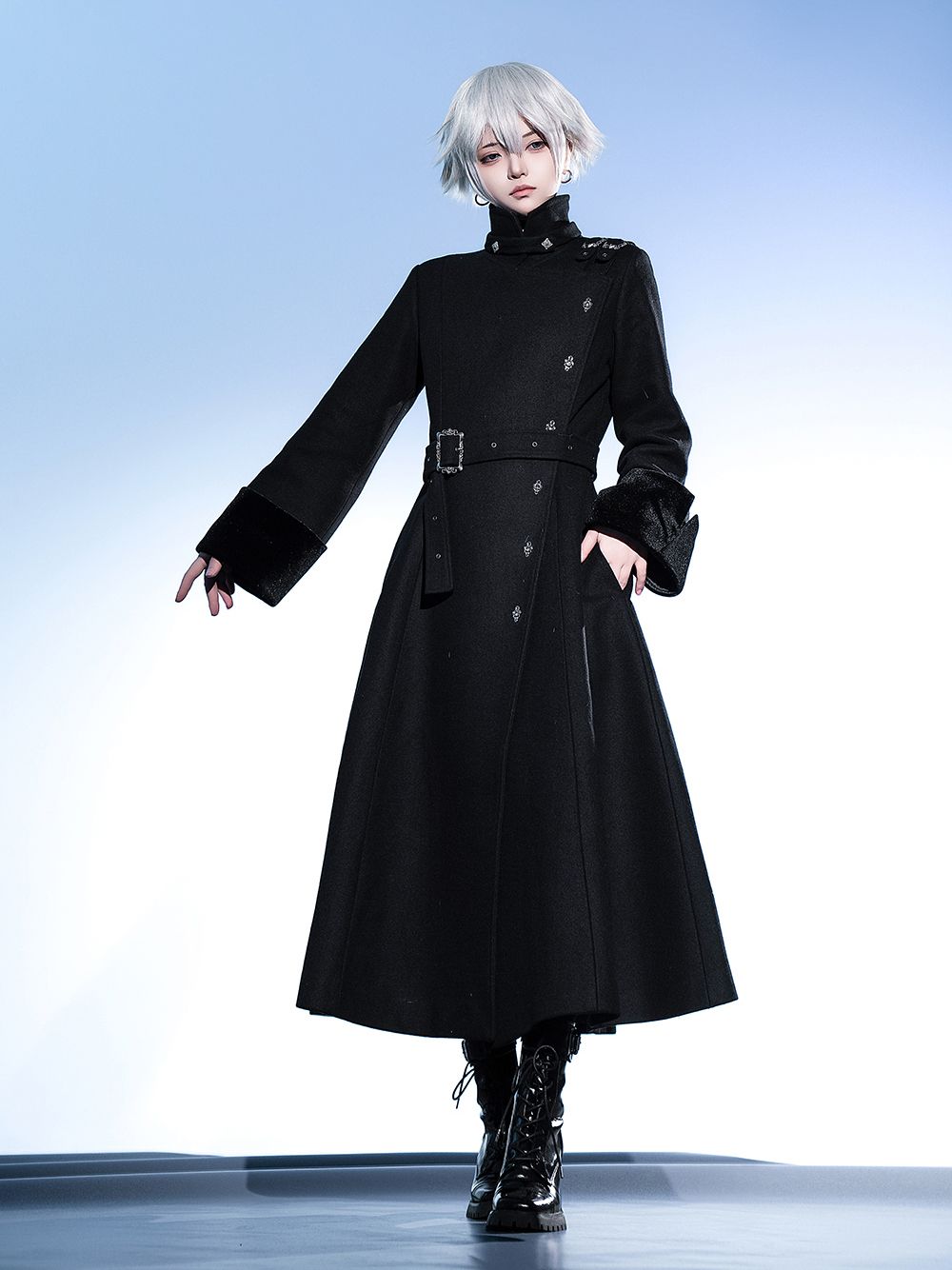 LUNA MATTINO ファーロングコート LUNA MATTINO ファーロングコート