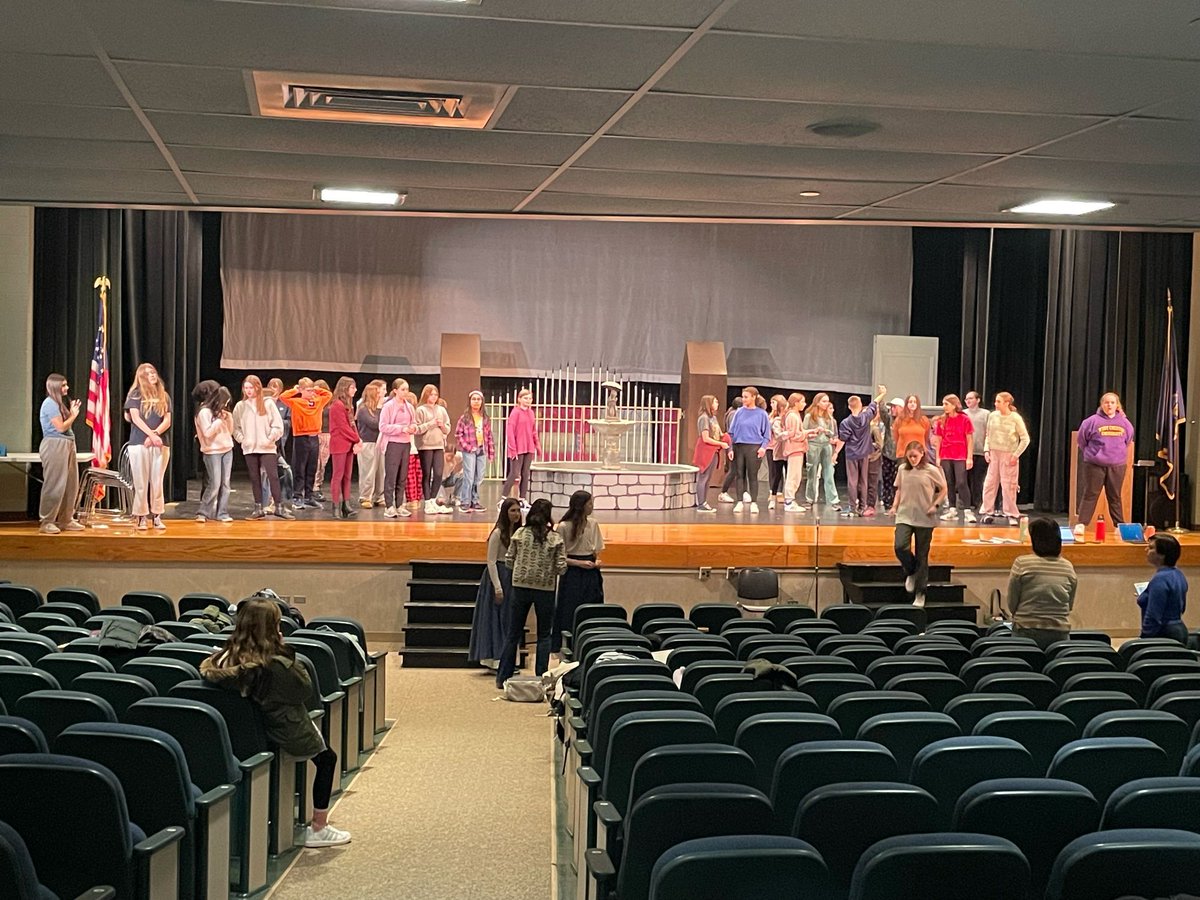 Do you want to build a snowman? We sure do! The cast and crew of Frozen Jr. are hard at work preparing for the big production in just a couple of months. We can’t wait to share this beloved fan favorite with our entire school community! #OneEyer #EastPennPROUD