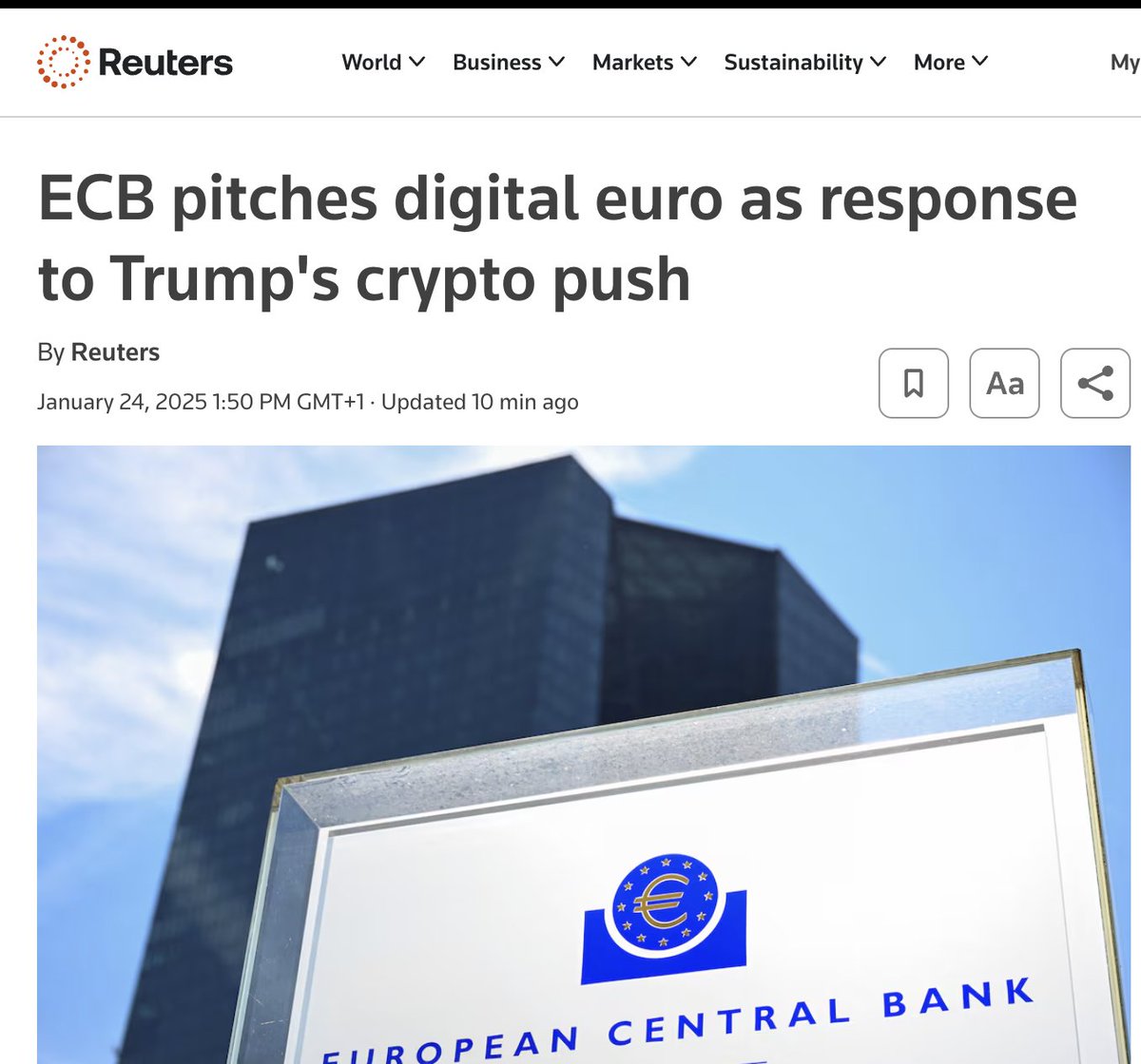 F*ck your Digital Euro CBDC

End the <a href="/ecb/">European Central Bank</a> 💀