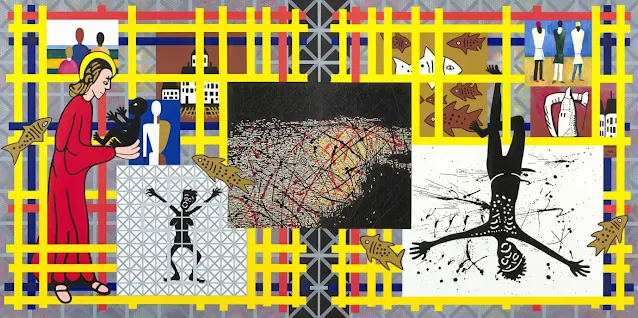 antonino_art's tweet photo. The Art of Disruption: Gordon Bennett’s Quest for Identity and Justice #GordonBennett #aboriginalart #thinkism #contemporaryart #antoninolavela https://t.co/NJzLE5XLyB https://t.co/gEJHHl05i5