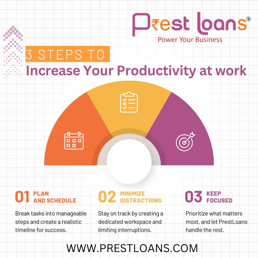 prestloans's tweet image. Work Smarter, Not Harder: Master the 3-Step Formula!

#WorkSmarter #ProductivityHacks #EfficiencyTips #goalgetter #prestteam #prestloans