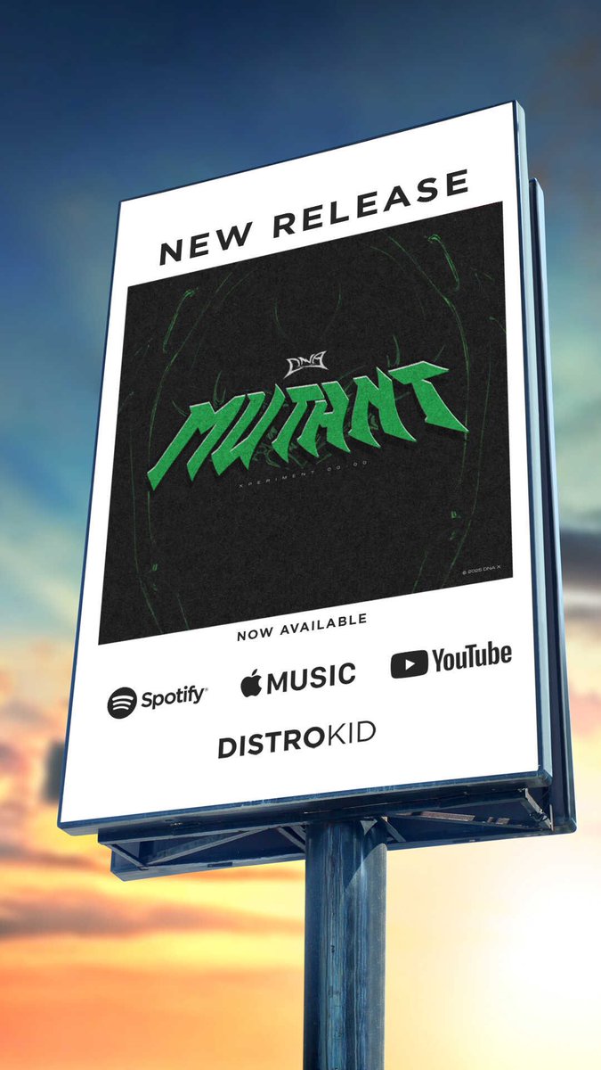 officialdnax's tweet photo. Stream 'MUTANT' on all music platforms:
Spotify: https://t.co/ORr525E6Pp
YouTube Music: https://t.co/EmQUq14xYn

© 2025 DNA X

#DNAX #MUTANT #Debut #Single #Ppop #PpopRise https://t.co/1tdbuZ5ITH