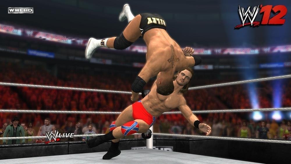 Sympyrio's tweet photo. Trying to find a picture of Drew Mac's Confederate trunks but Google gives me zero actual picture so here's a video game screenshot https://t.co/p6nTv6mpOu